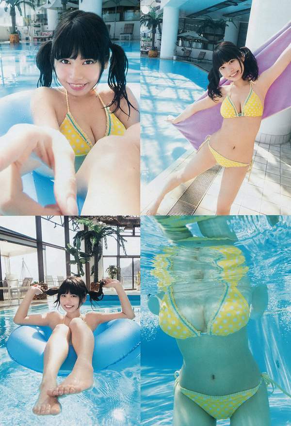 鹿目凛 水着 グラビア