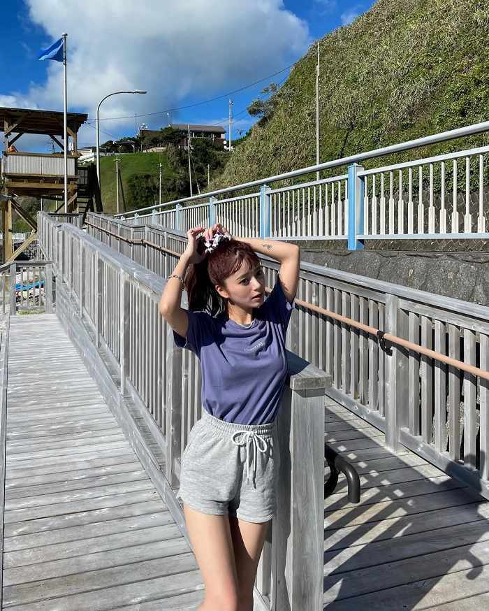 uka.　乳首ポッチ画像