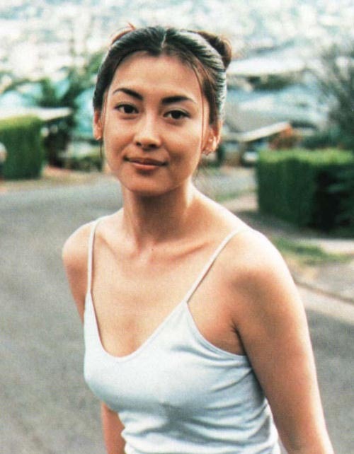 中山美穂 乳首ポッチ キャミソール